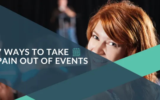 CutTime Blog Article 7 Ways to Take Pain Out of Events with smiling Red Headed Caucasian Female Teacher